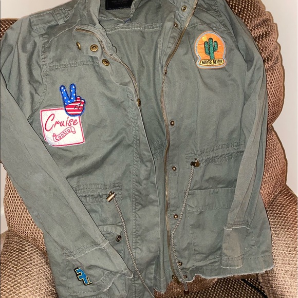 Green utility jacket - Picture 5 of 5